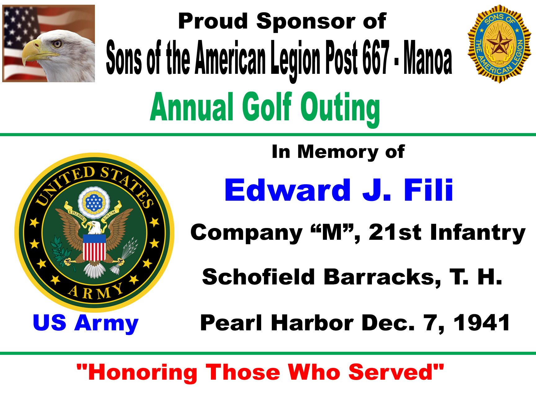 Fili family memorial tribute