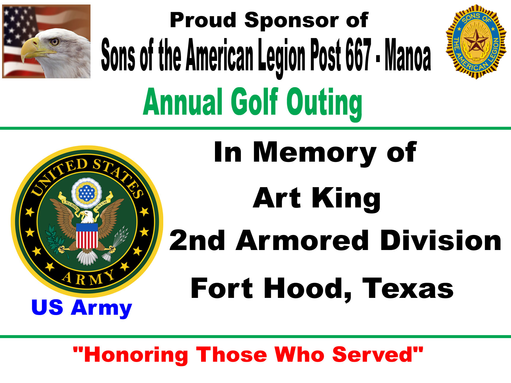King family memorial tribute